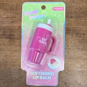 Tumbler Lip Balm Stick - Strawberry Pink
